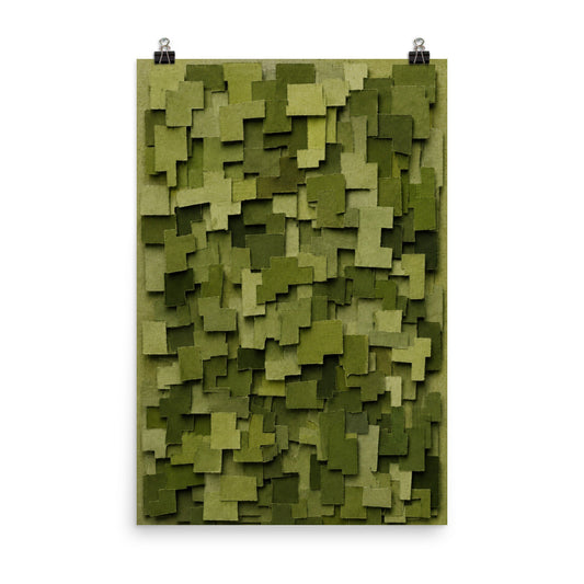 Pattern Recognition Fieldwork original PPLL art print