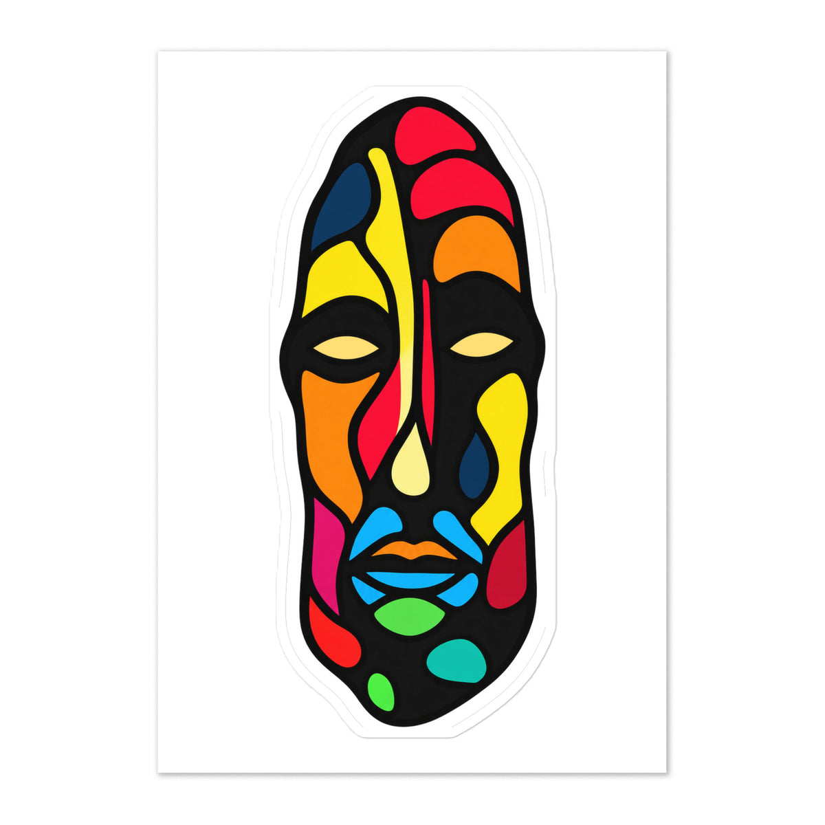 The Lookout Giant Sticker by Paranoid People Live Longer, product mockup